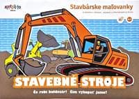 Omaľovanka Stavebné stroje - infunbebe 1