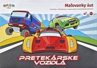 Omaľovanka Pretekárske vozidlá - imagu s.r.o 1
