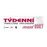 Pracovní kalendář 2027 MAXI - stolní kalendář - autor neuvedený