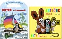 Sada - omaľovanky A4 do ruky + omaľovanky pre najmenších Krtko - Miler Zdeněk