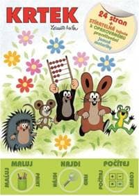 Krtko: Activity book A4 + stieratelná tabuľa k precvičovaniu - autor neuvedený