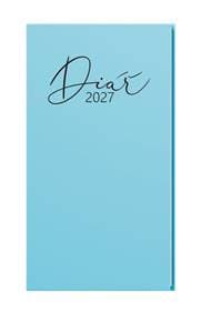 Týdenní diář 2027 Jakub Pastel kapesní modrá - autor neuvedený