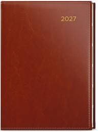 Denní diář 2027 Ctirad s výsekem Premier A5 hnědá - autor neuvedený 1