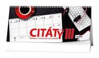 Pracovní kalendář Citáty III 2027 - stolní kalendář - autor neuvedený 1