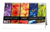 Barevný svět 2027 - stolní kalendář - autor neuvedený 1