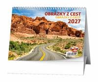 Obrázky z cest 2027 - stolní kalendář - autor neuvedený 1