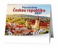 Poznáváme Českou republiku 2027 - stolní kalendář - autor neuvedený