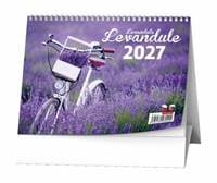Levandule 2027 - stolní kalendář - autor neuvedený 1