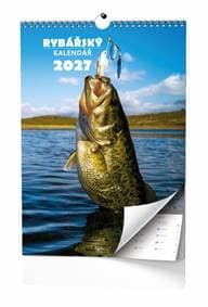 Rybářský kalendář 2027 - nástěnný kalendář - autor neuvedený