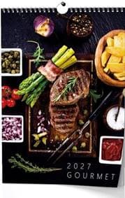 Gourmet 2027 - nástěnný kalendář - autor neuvedený 1