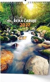 Řeka čaruje 2027 - nástěnný kalendář - autor neuvedený