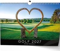 Golf české resorty 2027 - nástěnný kalendář - autor neuvedený