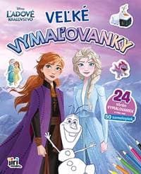 Veľké vymaľovanky Ľadové kráľovstvo - autor neuvedený