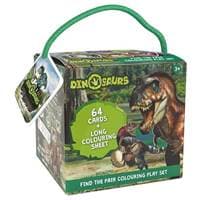 Pexeso na cesty s maľovankami Dinosaury - autor neuvedený 1
