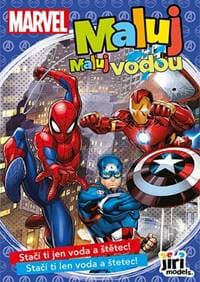Maľuj vodou A5 Marvel - autor neuvedený