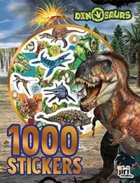 1 000 samolepiek v zošite Dinosaury - autor neuvedený 1