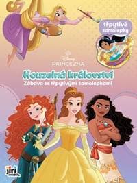 Zábava se třpytivými samolepkami Disney Princezny - autor neuvedený