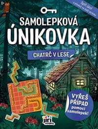 Samolepková únikovka Chatrč v lese - autor neuvedený 1