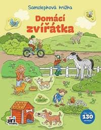 Samolepková knížka Domácí zvířátka - autor neuvedený