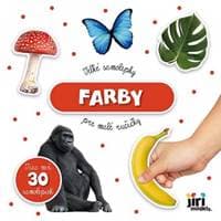 Veľké samolepky pre malé ručičky Farby - autor neuvedený