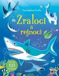 Samolepková knížka Žraloci a rejnoci - autor neuvedený