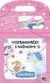Vystrihovačky s nožnicami Jednorožce - autor neuvedený 1