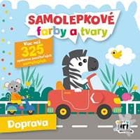 Samolepkové farby a tvary pre najmenších Dopravné prostriedky - autor neuvedený 1
