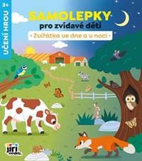 Samolepky pro zvídavé děti Zvířátka ve dne a v noci - autor neuvedený 1