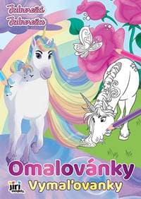 Maľovanky A4 Jednorožce - autor neuvedený