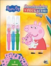 Omalovánky s foukacími fixy Prasátko Peppa - autor neuvedený 1