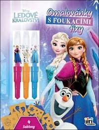 Omalovánky s foukacími fixy Ledové království - autor neuvedený