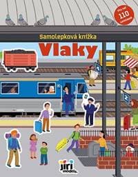 Samolepková knížka Vlaky - autor neuvedený