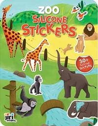 Hra so silikónovými samolepkami Zoo - autor neuvedený 1