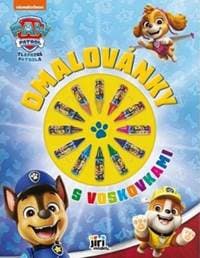 Omalovánky s voskovkami Tlapková patrola - autor neuvedený
