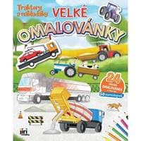 Velké omalovánky Traktory a náklaďáky - autor neuvedený 1
