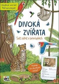 Svět zvířat v samolepkách Divoká zvířata - autor neuvedený 1