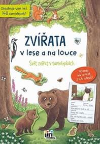 Svět zvířat v samolepkách Zvířata v lese a na louce - autor neuvedený 1