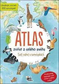 Svět zvířat v samolepkách Atlas Zvířata světa - autor neuvedený 1