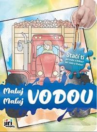 Maľuj vodou Traktory - autor neuvedený
