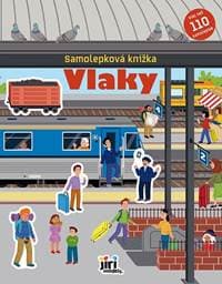 Samolepková knižka Vlaky - autor neuvedený