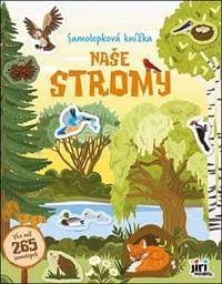 Samolepková knížka Naše stromy - autor neuvedený