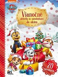 Vianočné aktivity so samolepkami do okien Labková patrola - autor neuvedený