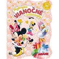 Najkrajšie vianočné maľovanky so samolepkami Minnie - autor neuvedený 1