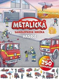 Metalická samolepková knižka - Hasiči - autor neuvedený