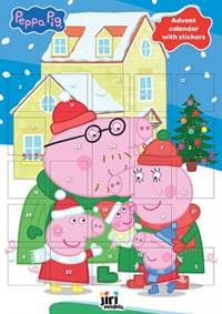 Adventný kalendár so samolepkami Prasiatko Peppa - autor neuvedený 1