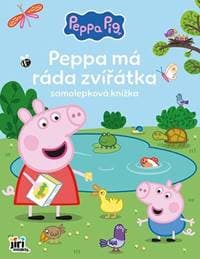 Velká samolepková knížka Peppa má ráda zvířátka - autor neuvedený 1