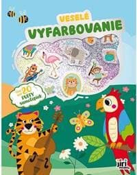 Veselé vyfarbovanie so super samolepkami Zvieratká - autor neuvedený