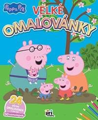 Velké omalovánky Prasátko Peppa - autor neuvedený