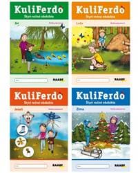 Kuliferdo - štyri ročné obdobia ( sada 4 ks) - Kolektív autorov