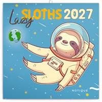 Pohodoví lenochodi 2027 - nástěnný kalendář - autor neuvedený 1
